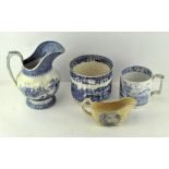 Four pieces of Spode ceramics, comprising two jugs,