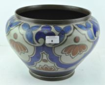 A Dutch Gouda vase, numbered 430,