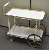 A 20th century serving/tea trolley,