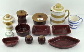 A selection of Cornish kitchenware