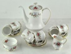 A Royal Standard fine bone china 'Pemberley Rose' tea set