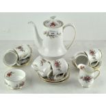 A Royal Standard fine bone china 'Pemberley Rose' tea set