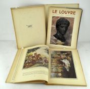 A French Renaissance Exhibition selection of catalogues from the Louvre,