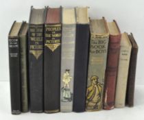 A quantity of books including Peter Pan illustrated by Mabel Lucie Attwell