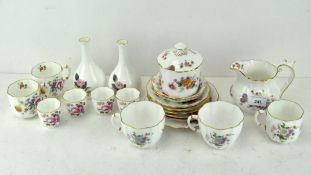 A Royal Crown Derby Posies part Tea service