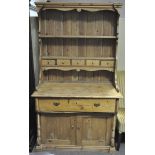 A pine dresser,