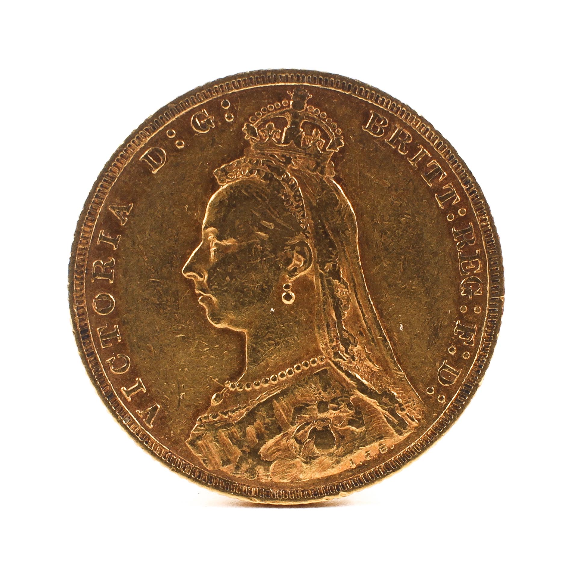 A Victoria 1887 Sovereign