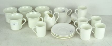 A vintage Royal Doulton coffee set in the 'Palladio' pattern H 5124