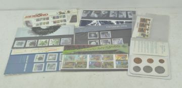 A selection of GB stamp presentation packs
