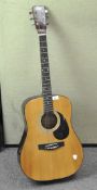 A vintage acoustic guitar by the Tanglewood Guitar Company,
