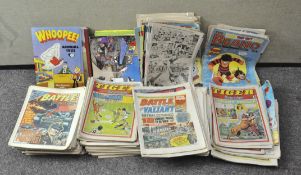 A collection of 1970's and later UK comics, to include Beano comics from the 1980's,