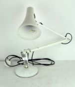 A vintage anglepoise table lamp,