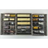 A collection of 00 gauge freight stock,