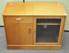 A late 1980s/early 1990s G-Plan media cabinet