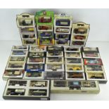 A group of 40+ boxed Lledo die cast models, including examples from the 'Days Gone',