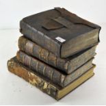 An 1805 Bible and three other books