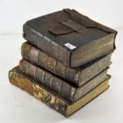 An 1805 Bible and three other books