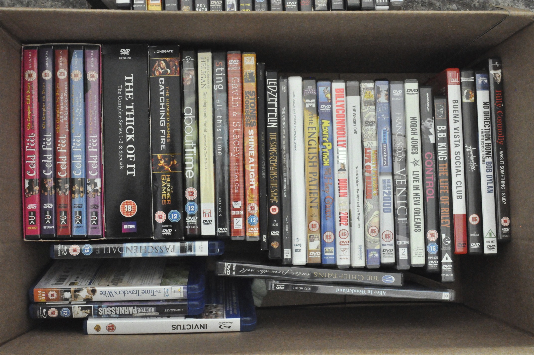 Two boxes of DVD's, - Image 3 of 3
