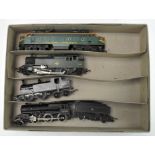 Three Triang 00 gauge locomotives and others