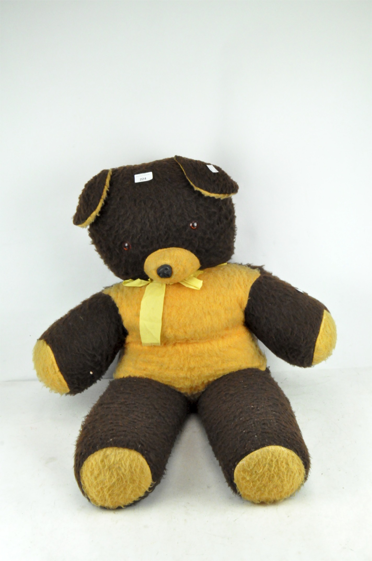 A large vintage teddy bear 90 cm high