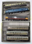 Three Hornby 00 gauge LNER 3rd and 1st class teak coaches 223257 (2) and 4237 and others