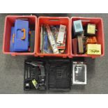 A cased cordless drill andother items