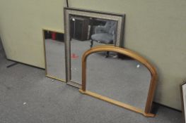 Three contemporary mirrors
