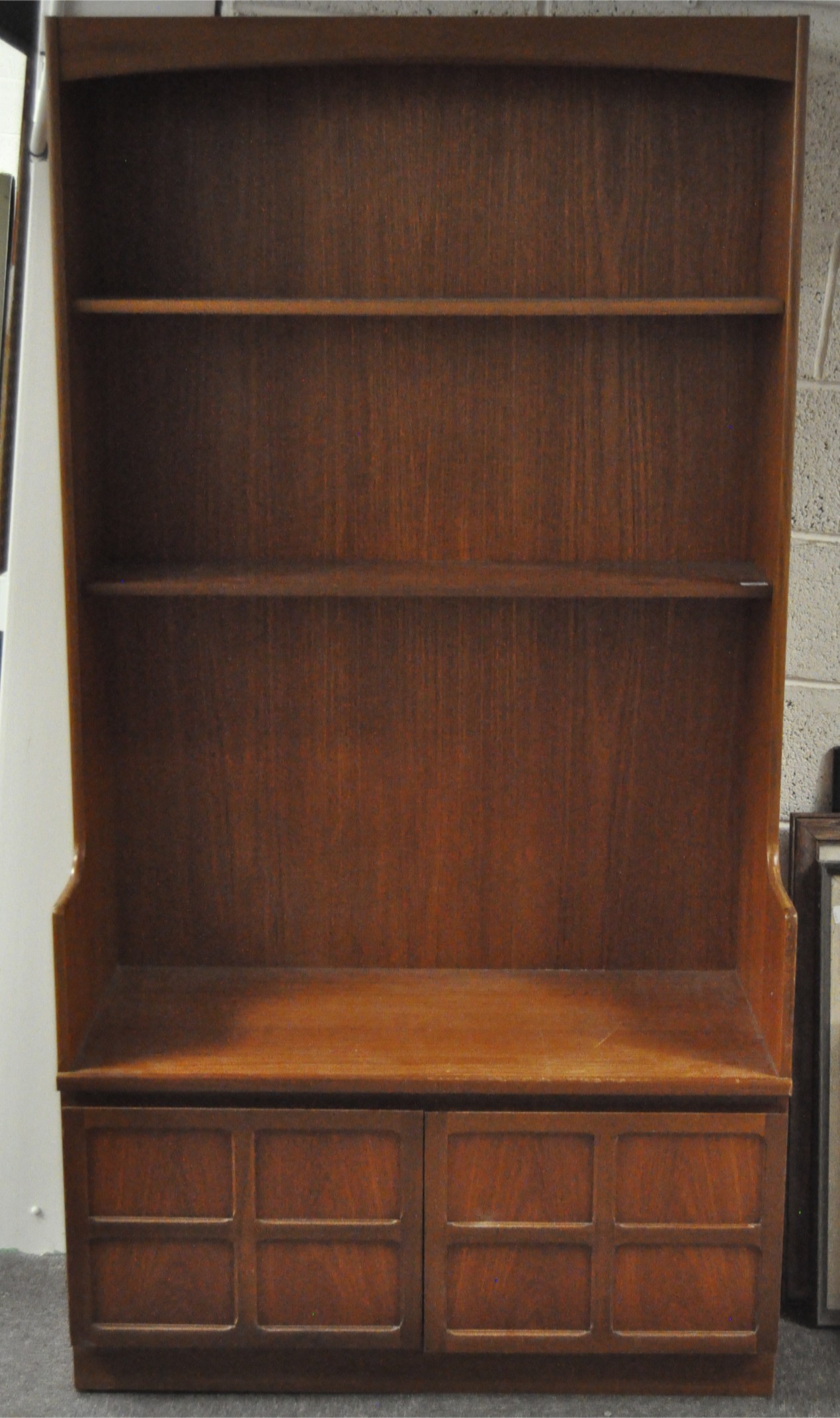 A wooden sideboard in the Retro style,