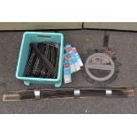 A large quantity of 00 gauge model railway track, of assorted lengths and shapes,