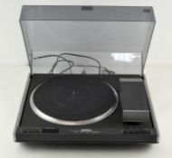 A Revox B790 turntable,