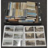 A box of aircraft books, including a large collection of 'The Observer's Book of Aircraft',