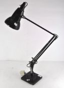 A Herbert Terry & Sons anglepoise light, lacquered black,