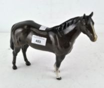 A Beswick figure of 'Quarter horse',