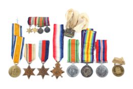 A Great War set of three medals to L Sjt RA Woodman,
