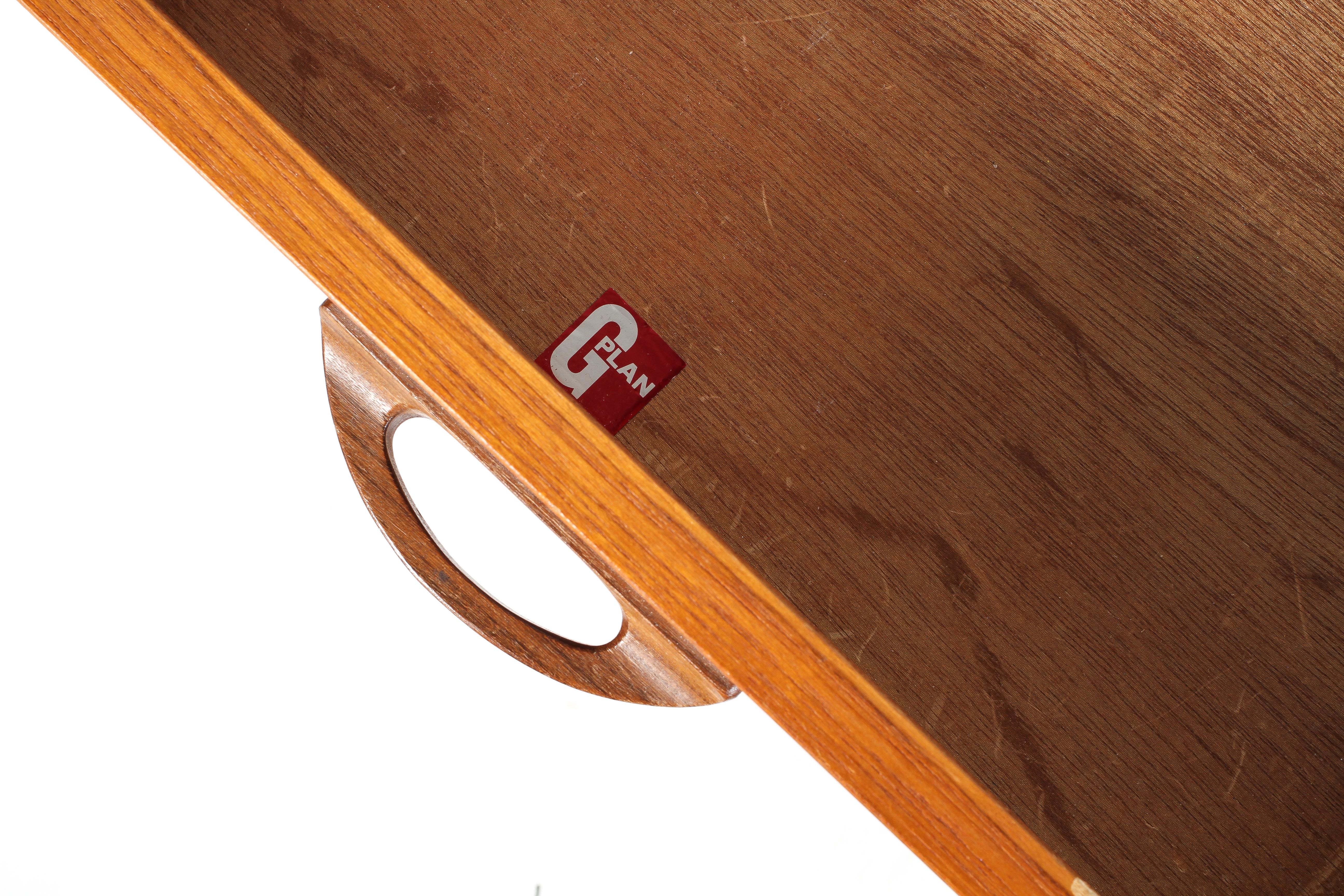 A G-Plan teak cupboard or small sideboard, a single drawer above a pair of cupboard doors, - Image 3 of 3