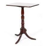 A George III style mahogany occasional table,