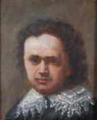 17th Century Dutch style, Portrait of a gentleman in the 17th century Dutch style,