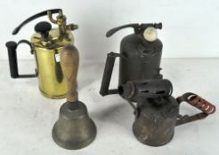 Two vintage oil cans,