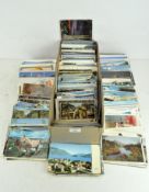 A collection of postcards, some of local interest including 1956 postcards of Wells,