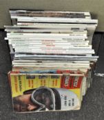 A quantity of motorcycle and car magazines including 'Classic and Sportscar' magazines