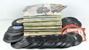 A large collection of 1970's and 80's vinyl records,