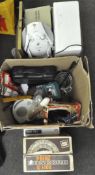 Various items including a Prinz Concord IQ 1400, a portable gas stove,