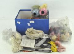 A quantity of vintage sewing and embroidery threads,