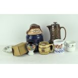 A selection of assorted ceramics, including a child's Paragon teacup trio,