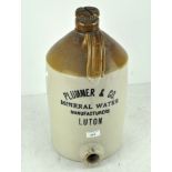 A large Plummer & Co Luton mineral water jar,