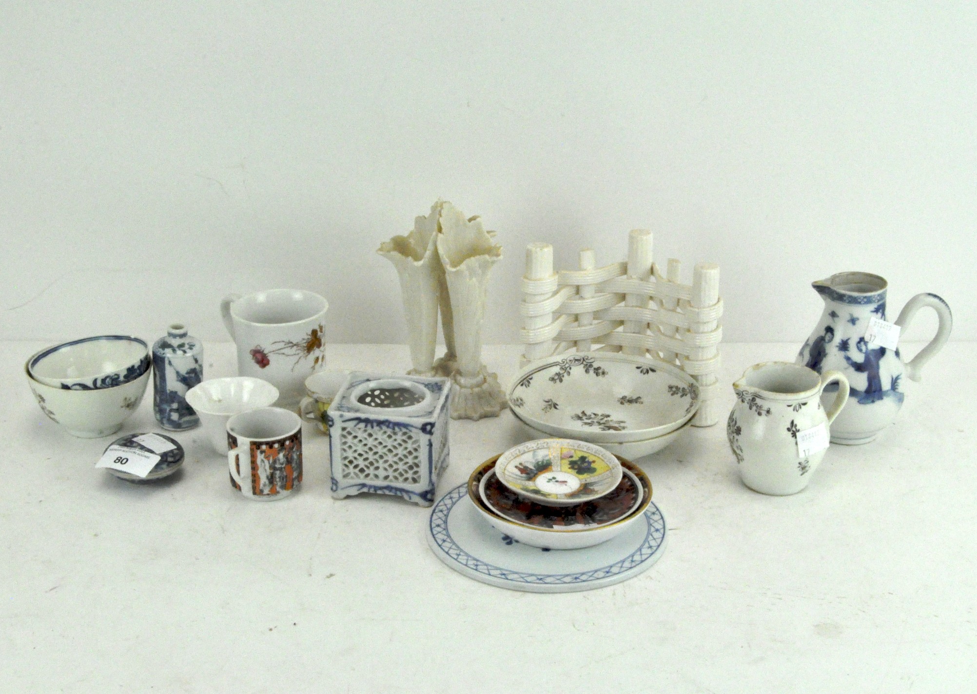 A collection of 18th/19th century ceramics,