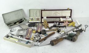 Assorted collectables, to include silver plated flatware,
