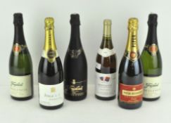 Piper-Heidersieck Champagne, 75 cl, 12% Vol; Ayala & Co and other bottles