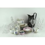 A selection of assorted ceramics and glassware,