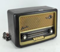 A vintage Bush radio, Type VHF61, mid-century,